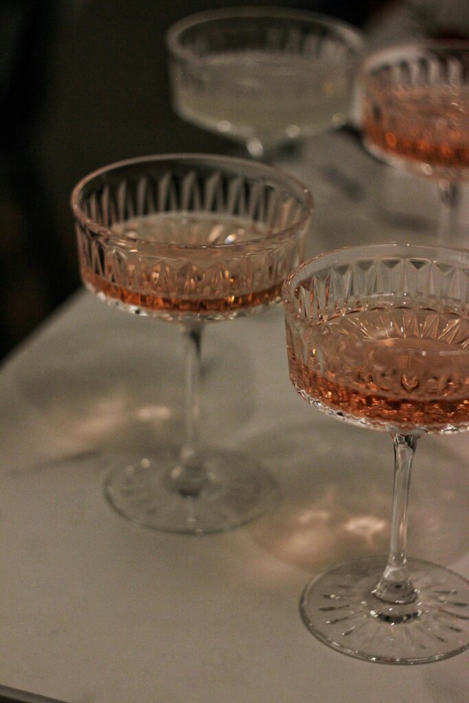 Reserved table during intermission at the opera house by Hedocia opera concierge across Europe