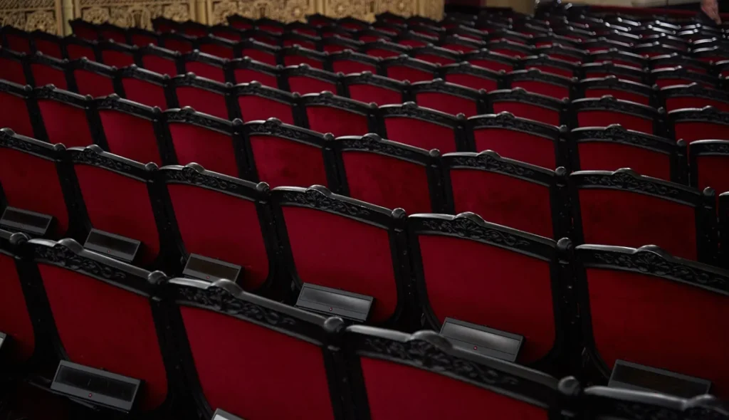 seats at gran teatre del liceu Barcelona Seats at Gran Teatre del Liceu in Barcelona
